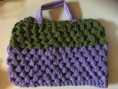 Bolso trapillo pluma